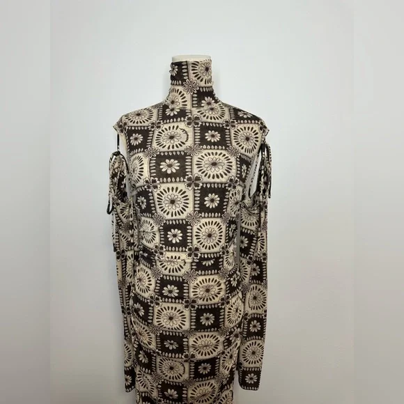 Nanushka Aleid Turtleneck Midi Dress - Picture 5 of 12